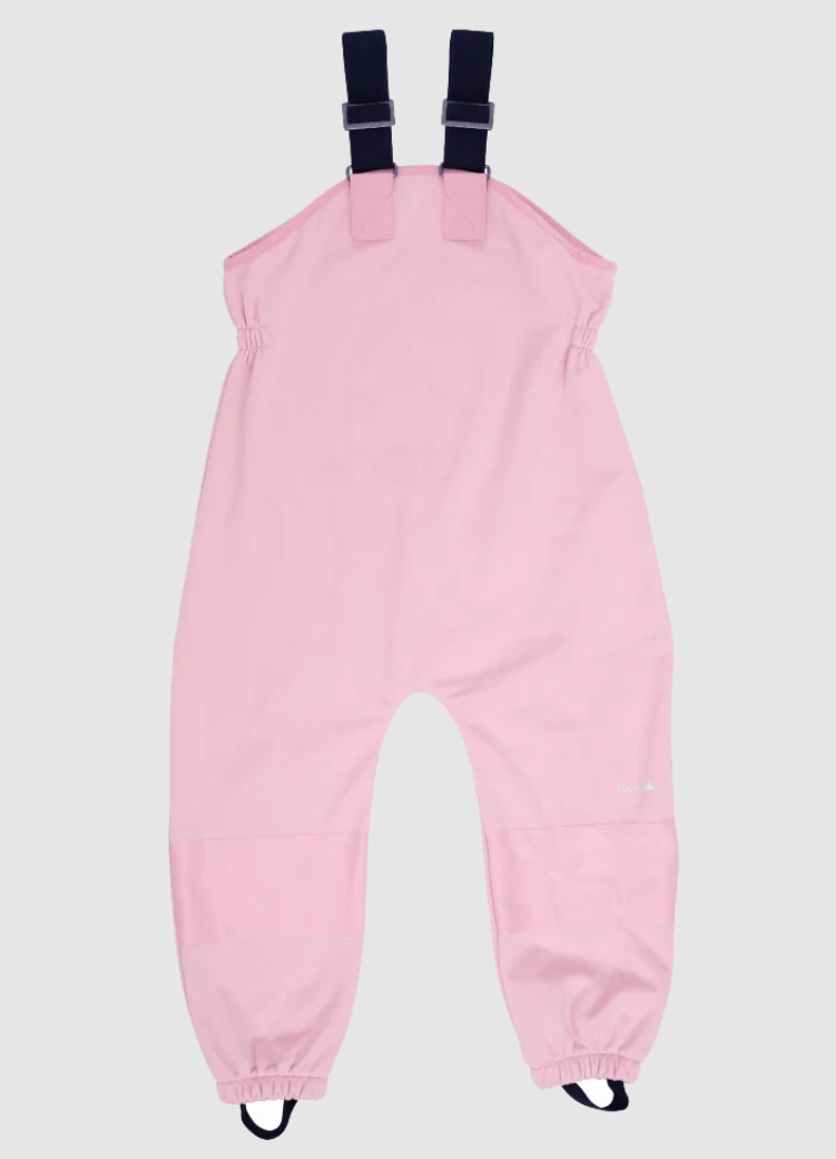 Therm Therm All-Weather Fleece Overalls Ballet Pink - 4Y