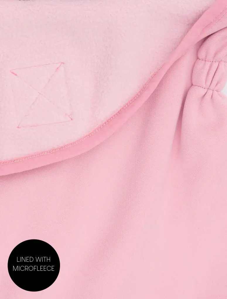 Therm Therm All-Weather Fleece Overalls Ballet Pink - 4Y