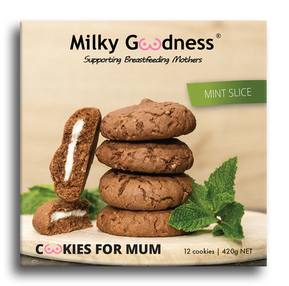 Milky Goodness Milky Goodness Cookies for mum - ready made Mint Slice