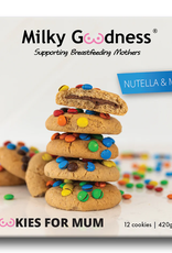 Milky Goodness Milky Goodness Cookies for mum - ready made Nutella & M&M's