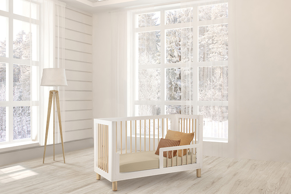 Cocoon Cocoon Allure 4 in 1 Cot (Inc. spring matress & bed rail)