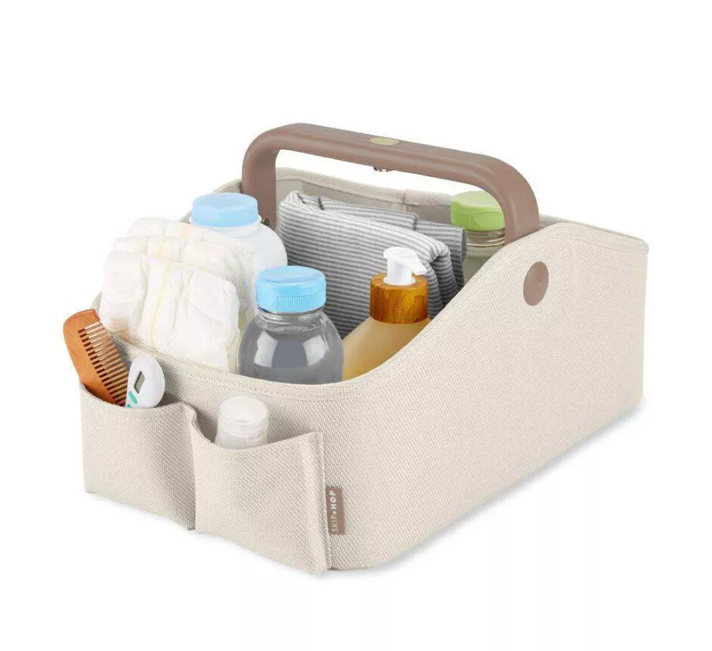 Skip Hop Skip Hop Light Up Diaper Caddy - Oat
