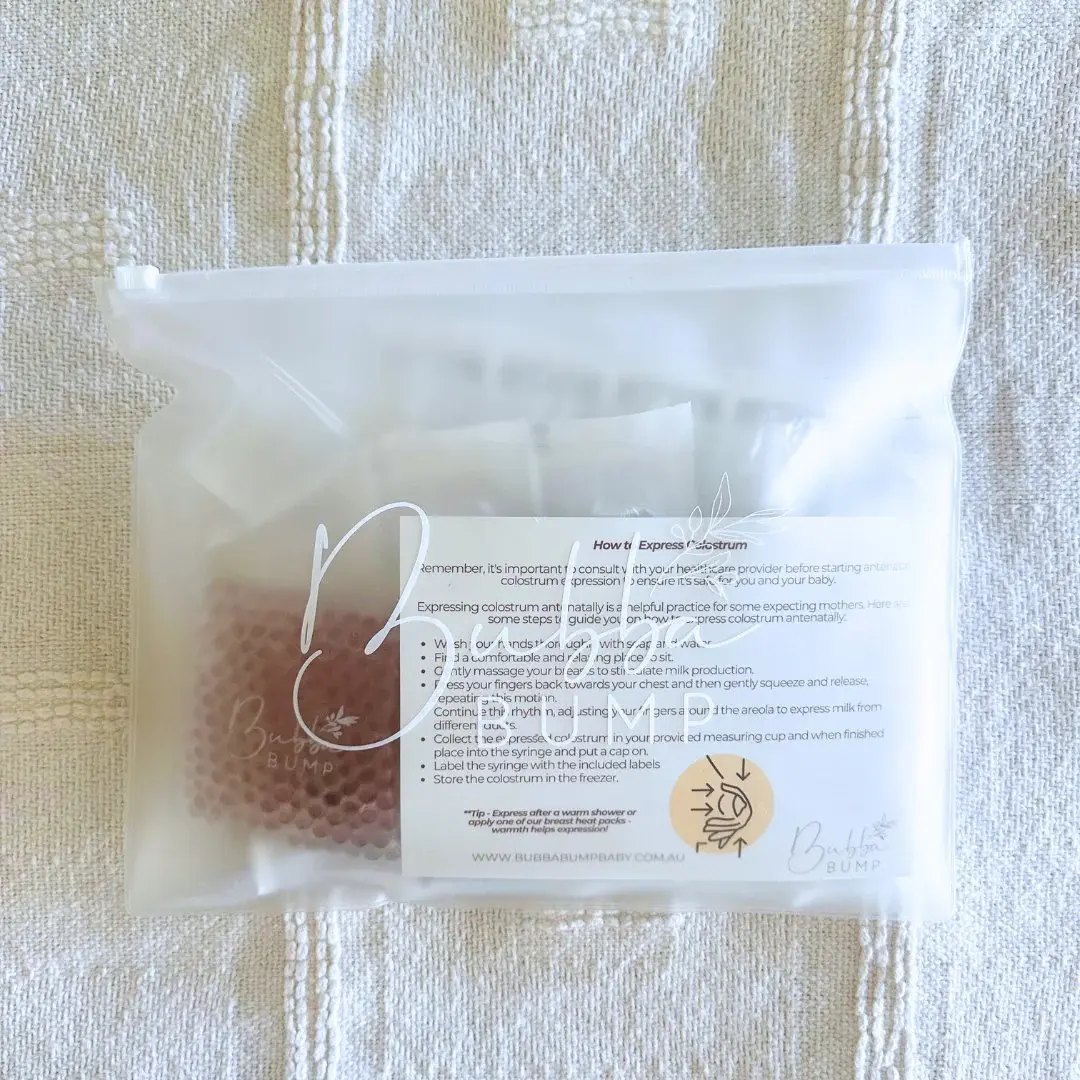 Bubba Bump Bubba Bump Antenatal Colostrum Collecting Kit Essential Breastfeeding Supplies