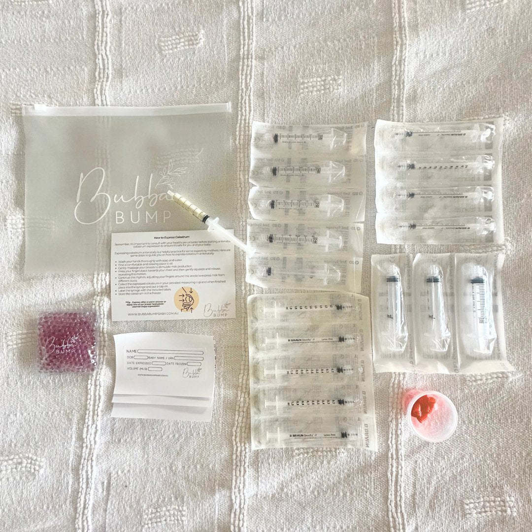 Bubba Bump Bubba Bump Antenatal Colostrum Collecting Kit Essential Breastfeeding Supplies