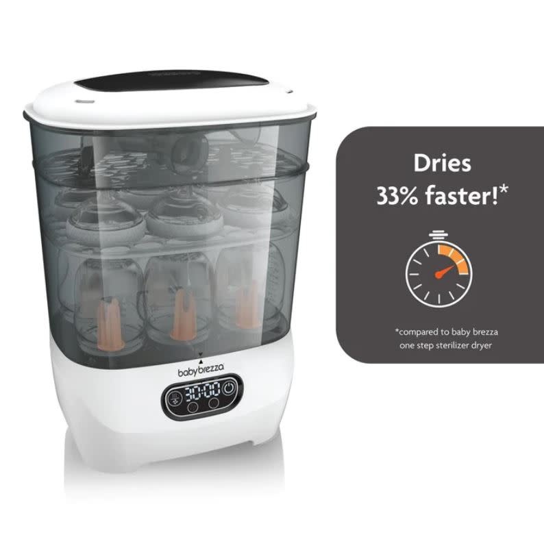 Baby Brezza Baby Brezza One Step Steriliser and Dryer Advanced White