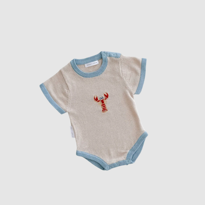 Ziggy Lou Ziggy Lou Summer Bodysuit Costa - NB