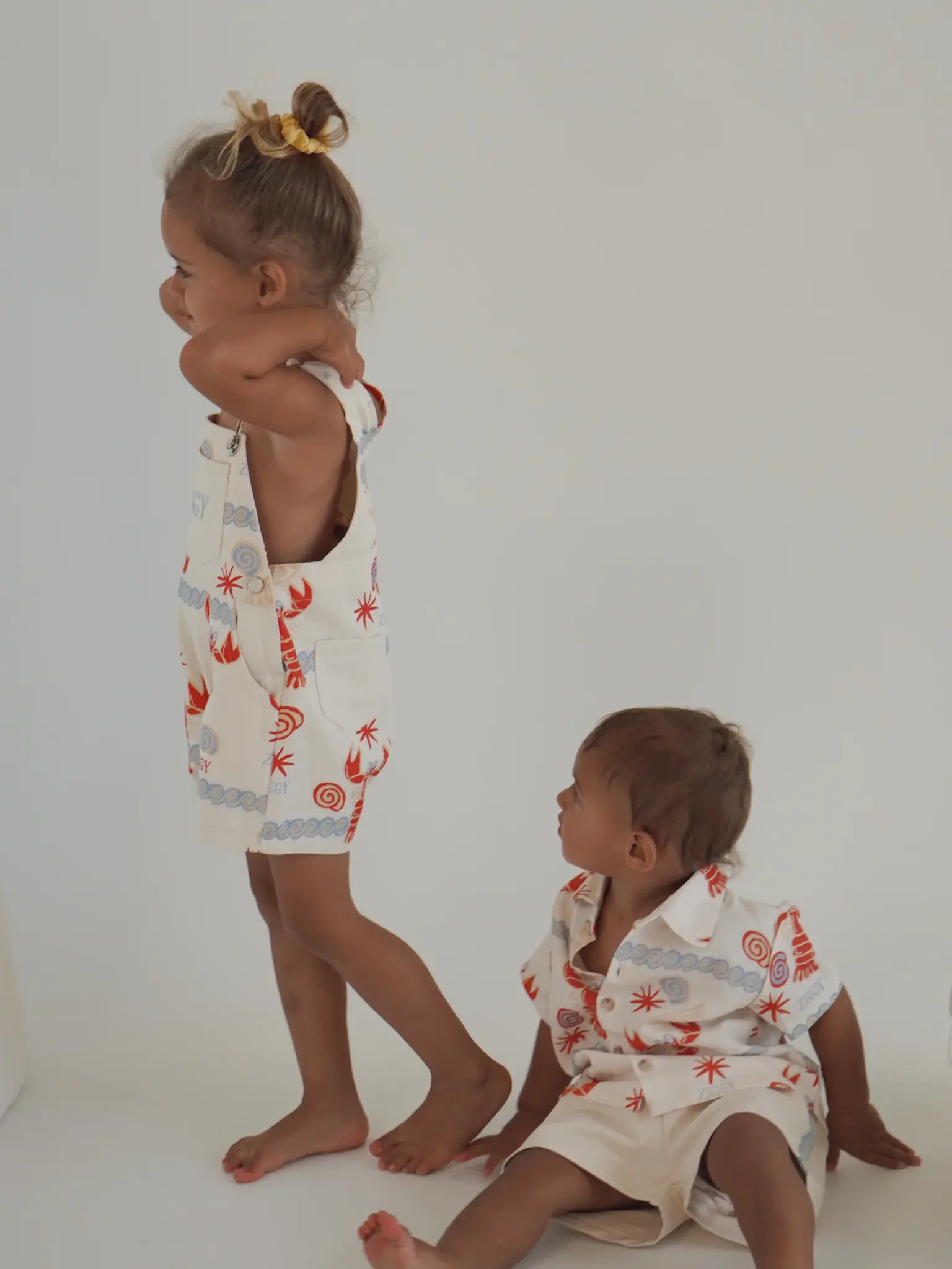 Ziggy Lou Ziggy Lou Short Overalls Costa