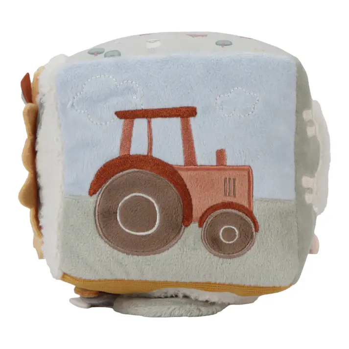 Little Dutch Little Dutch Little Farm Soft Activity Cube