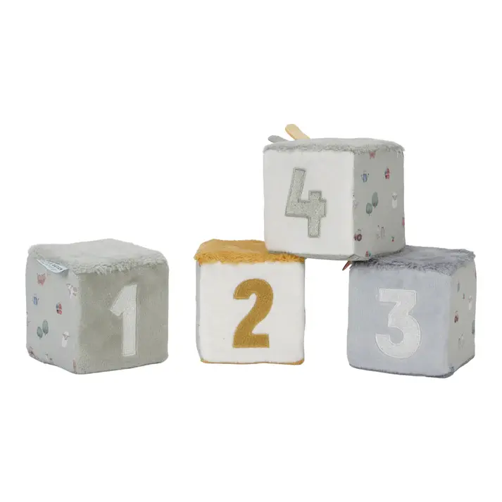 Little Dutch Little Dutch Little Farm 4 Soft Blocks