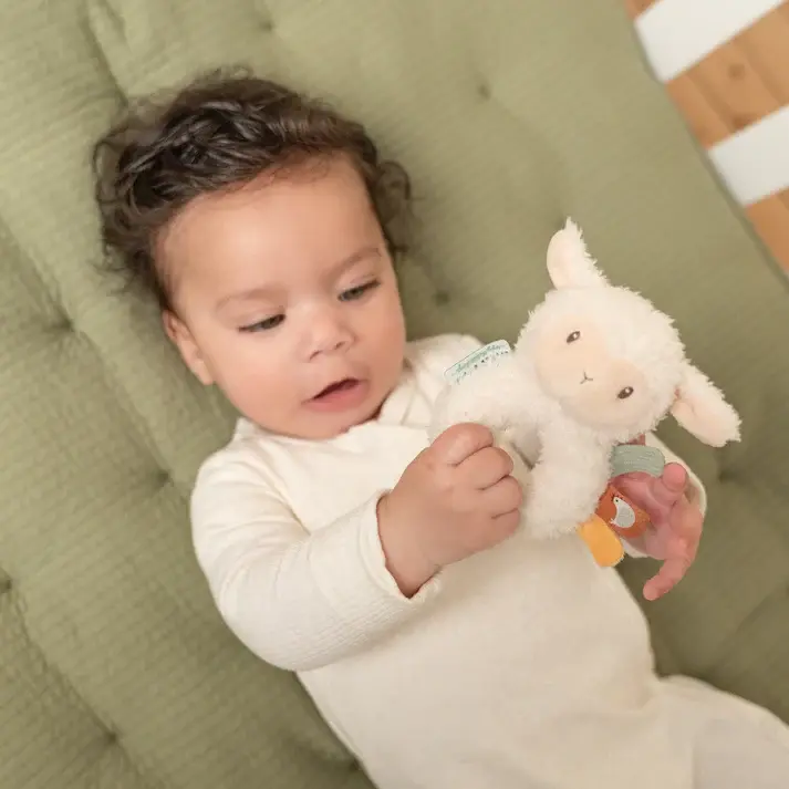 Little Dutch Little Dutch Little Farm Soft Ringrattle Sheep