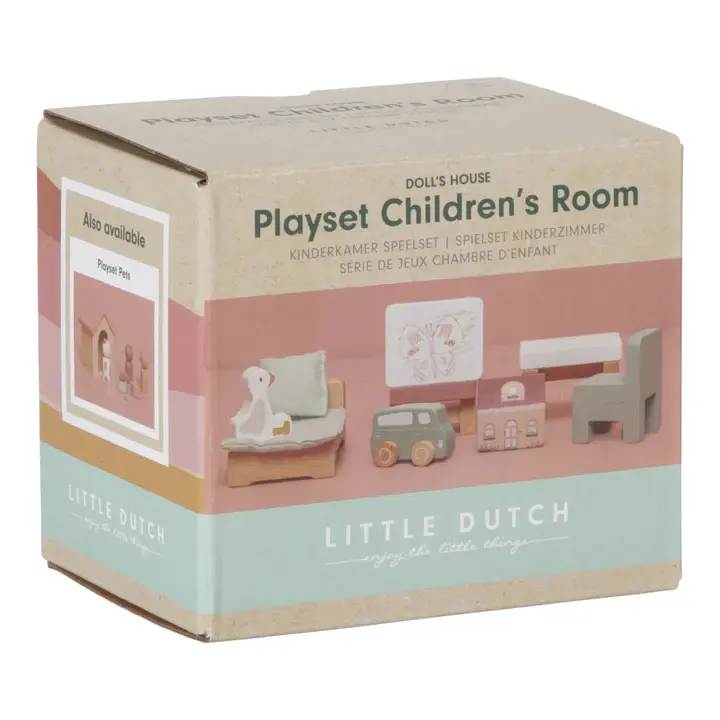 Little Dutch Little Dutch Doll's House Children's Room Expansion Set