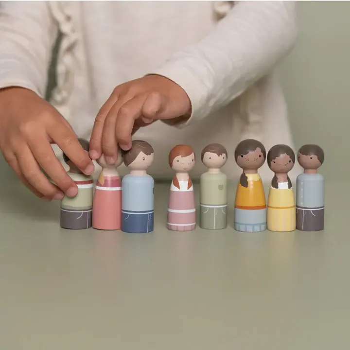 Little Dutch Little Dutch Doll's House Expansion Set - Family Rosa
