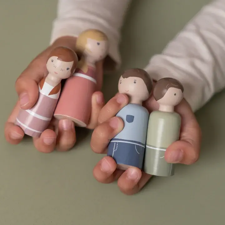 Little Dutch Little Dutch Doll's House Expansion Set - Family Rosa
