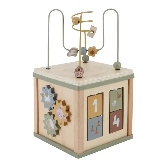 Little Dutch Little Dutch Little Farm Activity Cube