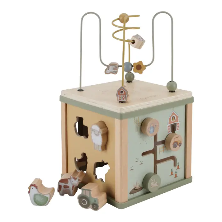 Little Dutch Little Dutch Little Farm Activity Cube