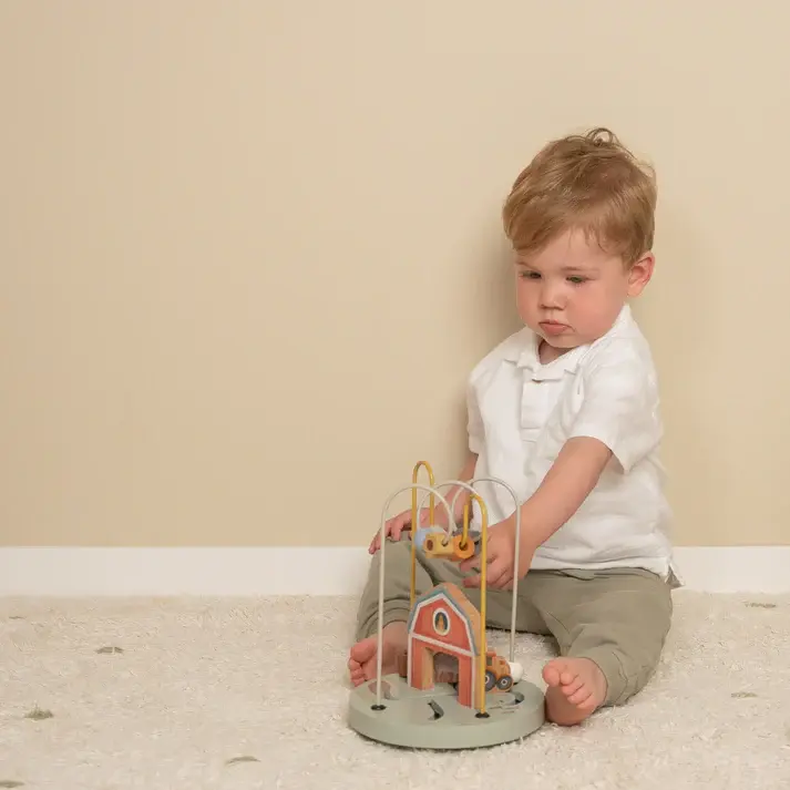 Little Dutch Little Dutch Little Farm Activity Spiral (Wooden)