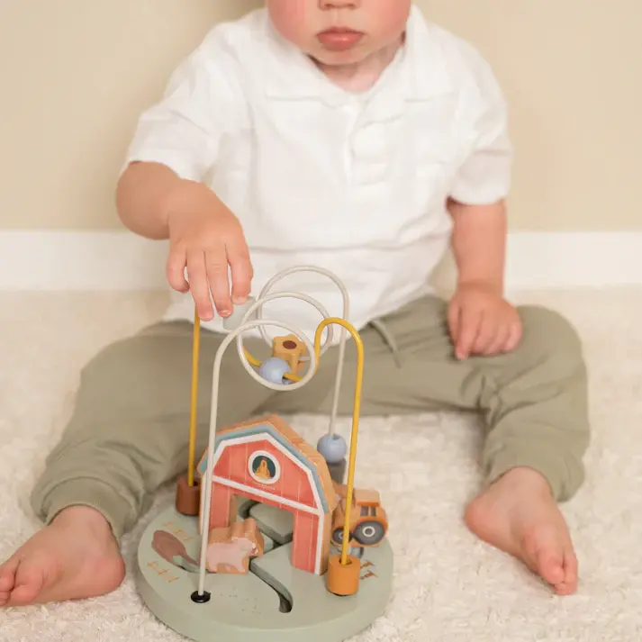 Little Dutch Little Dutch Little Farm Activity Spiral (Wooden)