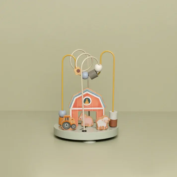 Little Dutch Little Dutch Little Farm Activity Spiral (Wooden)