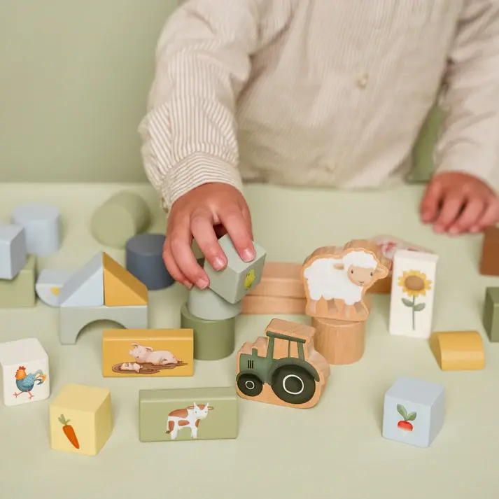 Little Dutch Little Dutch Little Farm Building Blocks