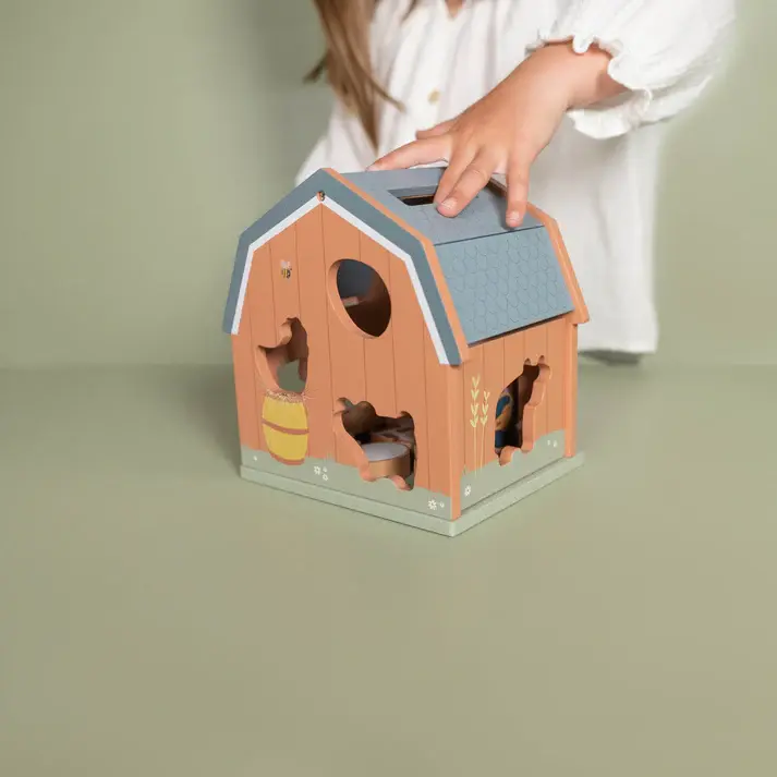 Little Dutch Little Dutch Little Farm Shape Sorter