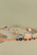 Little Dutch Little Dutch Little Farm Wooden Train Track