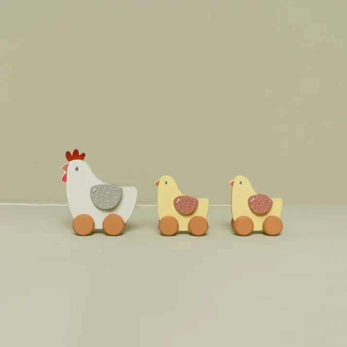 Little Dutch Little Dutch Little Farm Pull Along Chickens