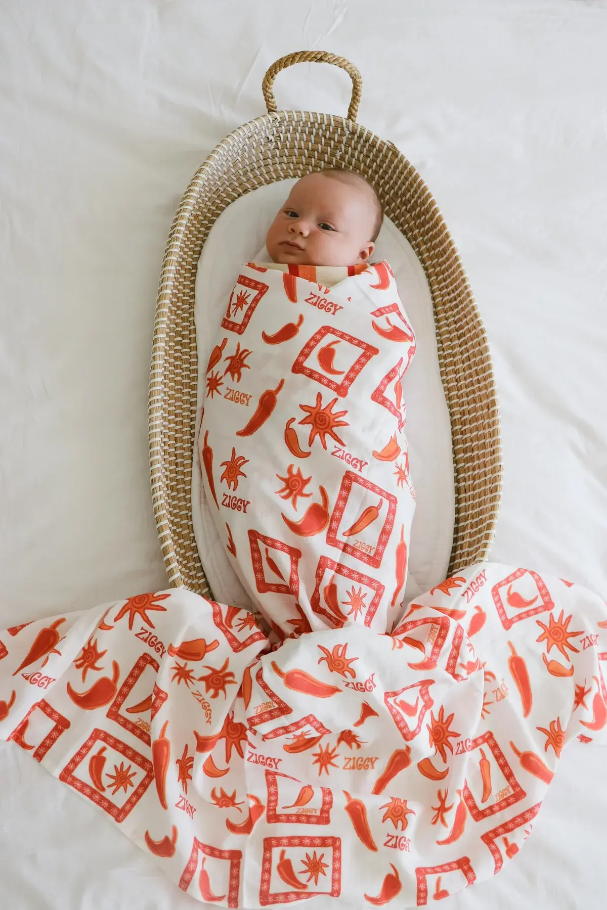 Ziggy Lou Ziggy Lou Swaddle Chilli