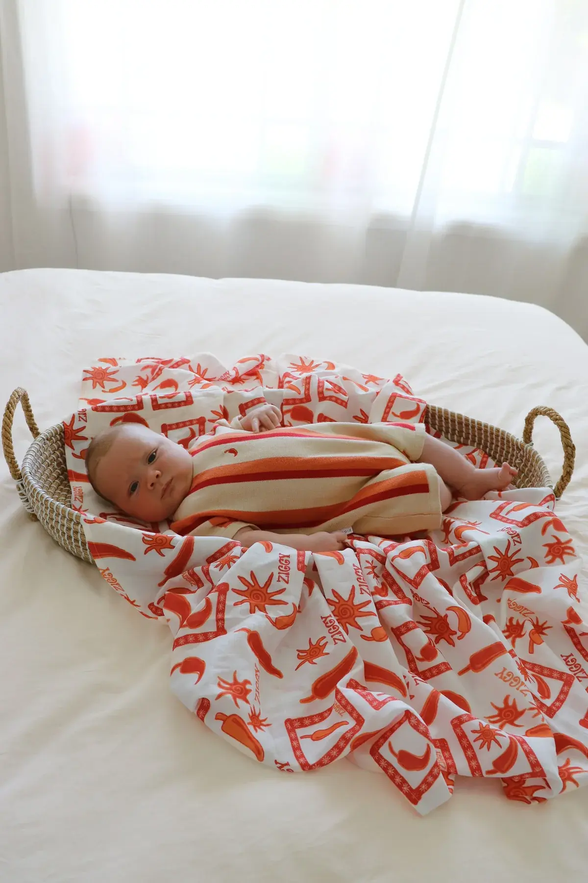 Ziggy Lou Ziggy Lou Swaddle Chilli