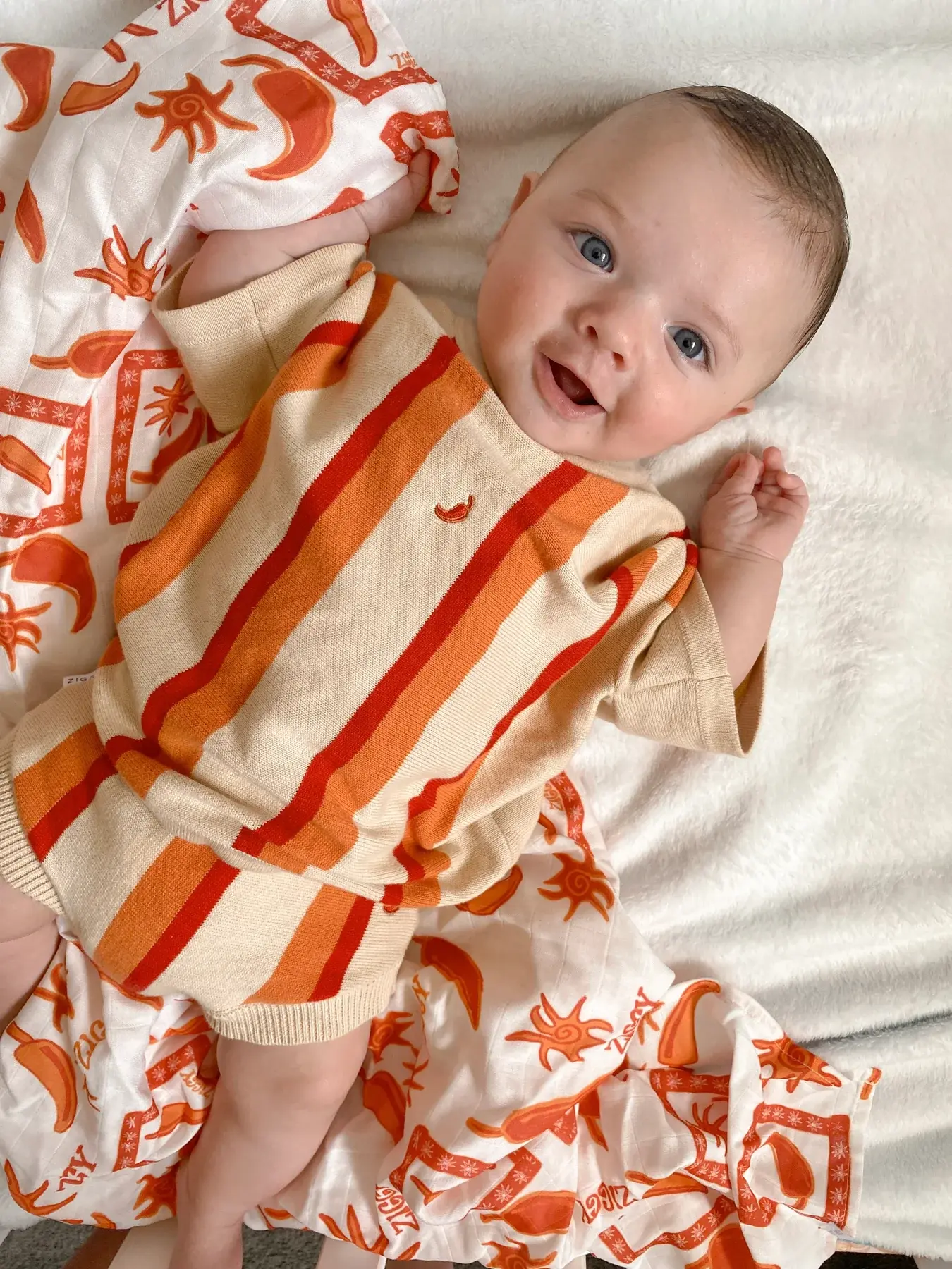 Ziggy Lou Ziggy Lou Swaddle Chilli
