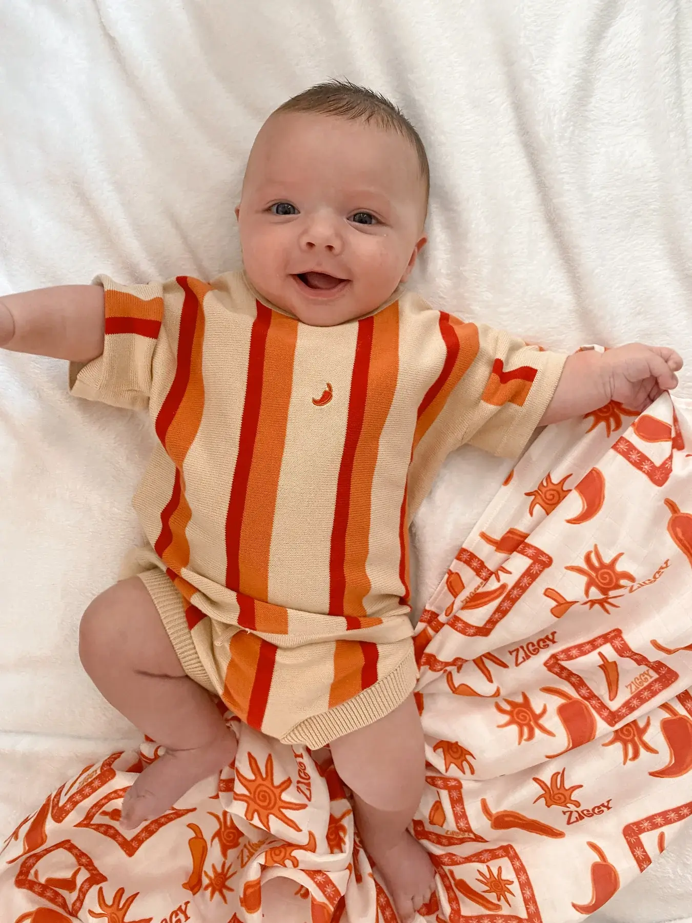 Ziggy Lou Ziggy Lou Swaddle Chilli