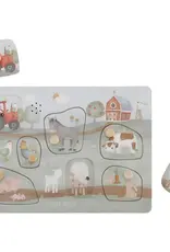 Little Dutch Little Dutch Little Farm Wooden Sound Puzzle