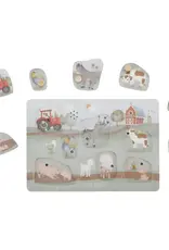 Little Dutch Little Dutch Little Farm Wooden Sound Puzzle