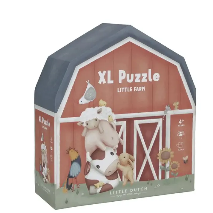 Little Dutch Little Dutch Little Farm Floor Puzzle