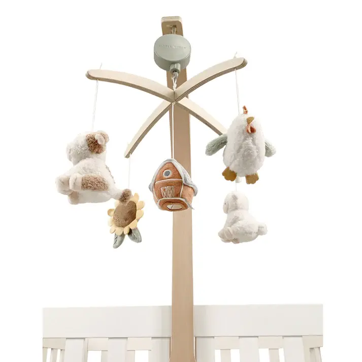 Little Dutch Little Dutch Little Farm Wooden Music Mobile