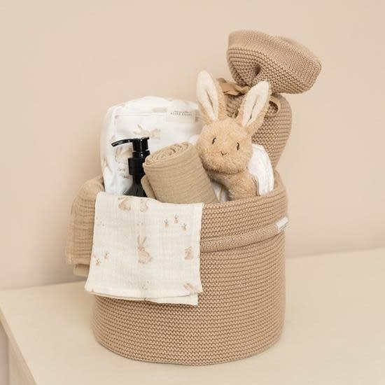 Little Dutch Little Dutch Knitted Storage Basket Biege