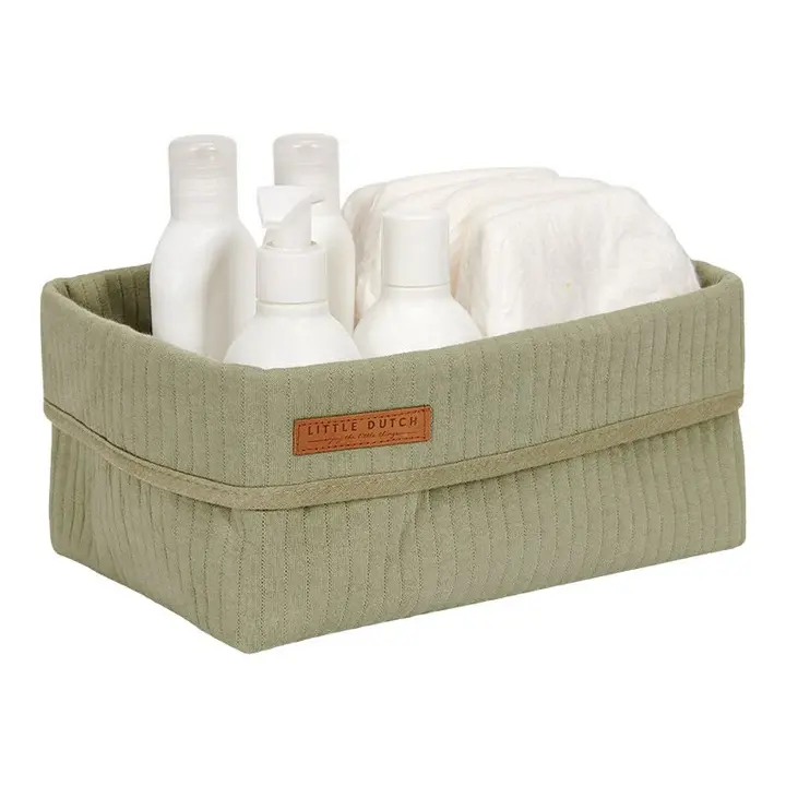 Little Dutch Little Dutch Storage Basket - Large - Pure Olive