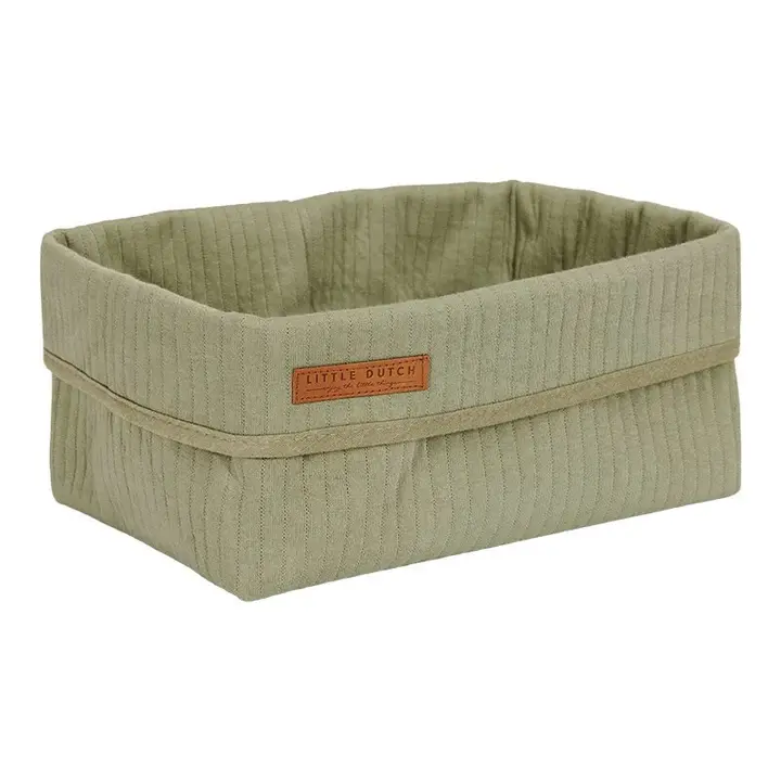 Little Dutch Little Dutch Storage Basket - Large - Pure Olive