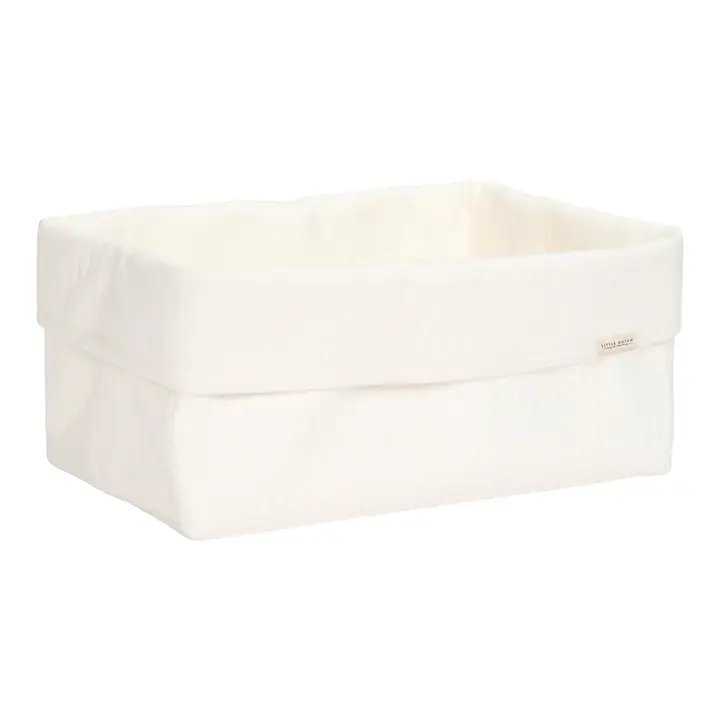 Little Dutch Little Dutch Storage Basket - Large - Pure Soft White