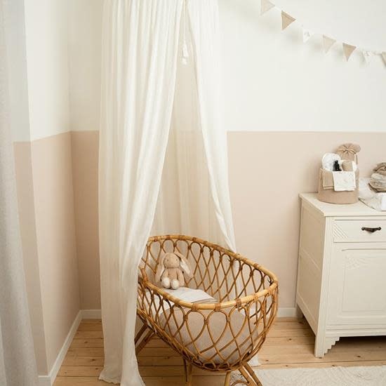 Little Dutch Little Dutch Canopy Muslin - Soft White