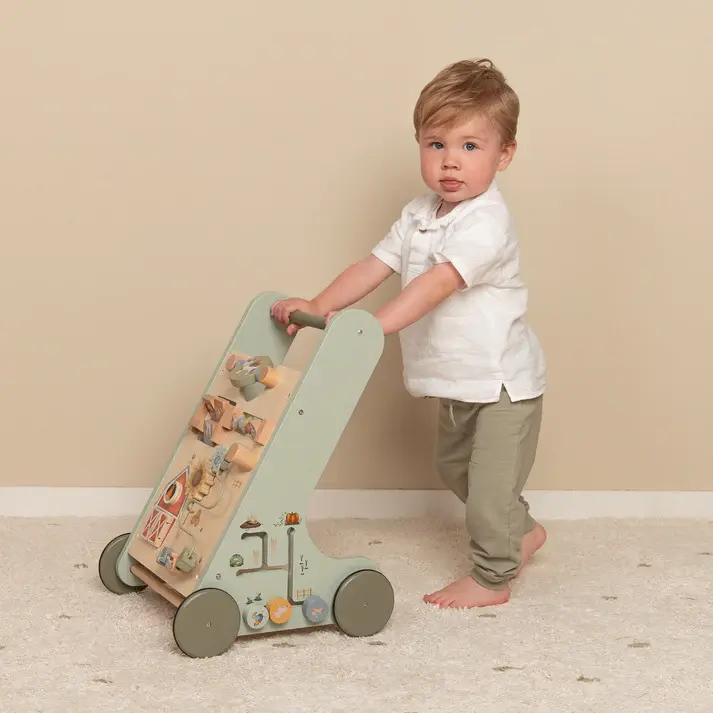 Little Dutch Little Dutch Little Farm Multi-Activity Baby Walker