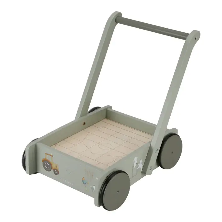 Little Dutch Little Dutch Little Farm Block Trolley