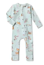 Snuggle Hunny Kids Snuggle Hunny Kittens Organic Snugglesuit Convertible Romper