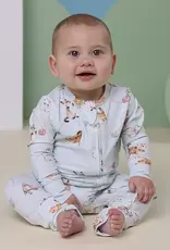 Snuggle Hunny Kids Snuggle Hunny Kittens Organic Snugglesuit Convertible Romper