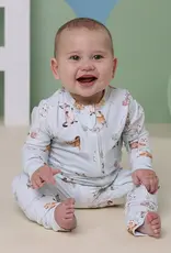 Snuggle Hunny Kids Snuggle Hunny Kittens Organic Snugglesuit Convertible Romper