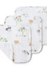 Snuggle Hunny Kids Snuggle Hunny Dog Park Organic Wash Cloths - 3 Pack