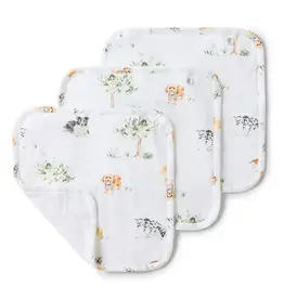 Snuggle Hunny Kids Snuggle Hunny Dog Park Organic Wash Cloths - 3 Pack