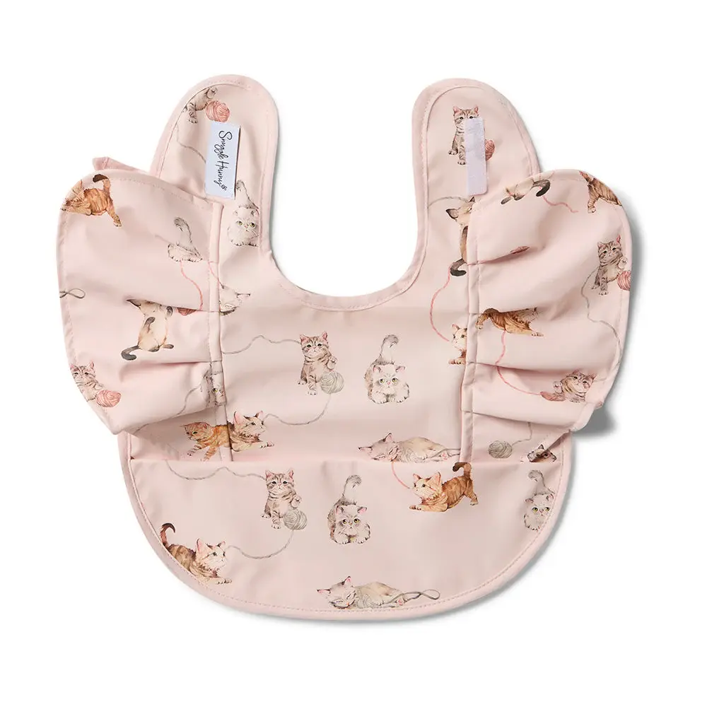 Snuggle Hunny Kids Snuggle Hunny Kittens Frill Snuggle Bib