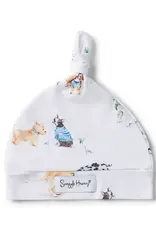 Snuggle Hunny Kids Snuggle Hunny Dog Park Organic Knotted Beanie