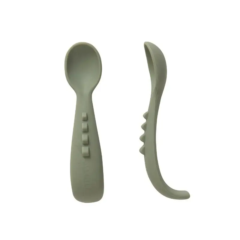 All4Ella All4Ella Comfy Grip Silicone Spoons 2pk