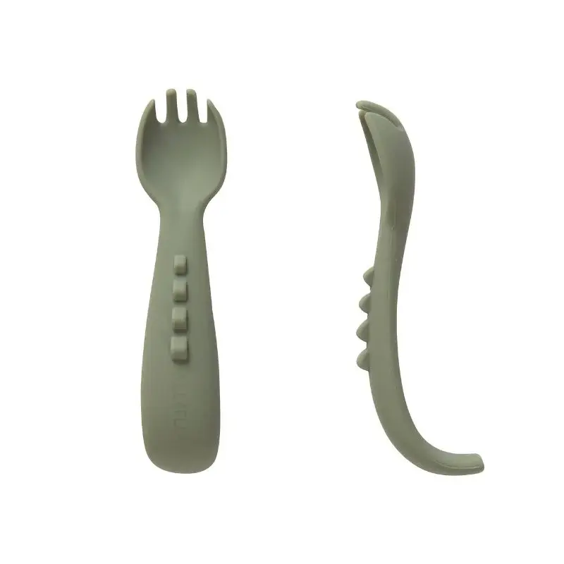 All4Ella All4Ella Comfy Grip Silicone Forks 2pk